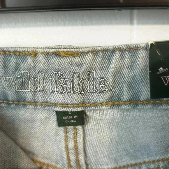 Wild fable shorts size 6 high‎ rise. New - Picture 3 of 5